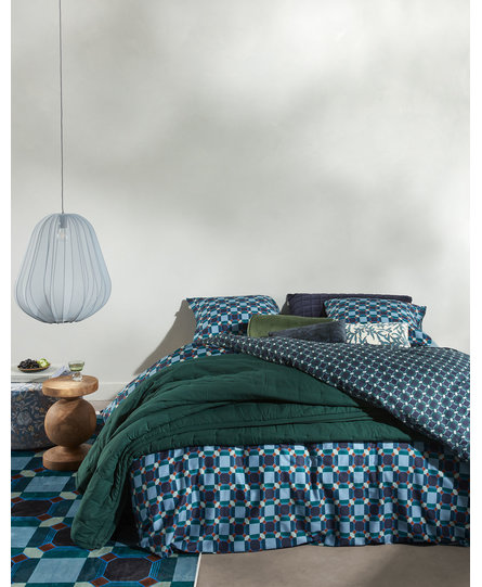 Essenza Teade Duvet dekbedovertrek 2p set 200x220 Nightblue