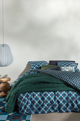 Essenza Teade Duvet dekbedovertrek 2p set 240x220 Nightblue