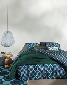 Essenza Teade Duvet dekbedovertrek 2p set 240x220 Nightblue