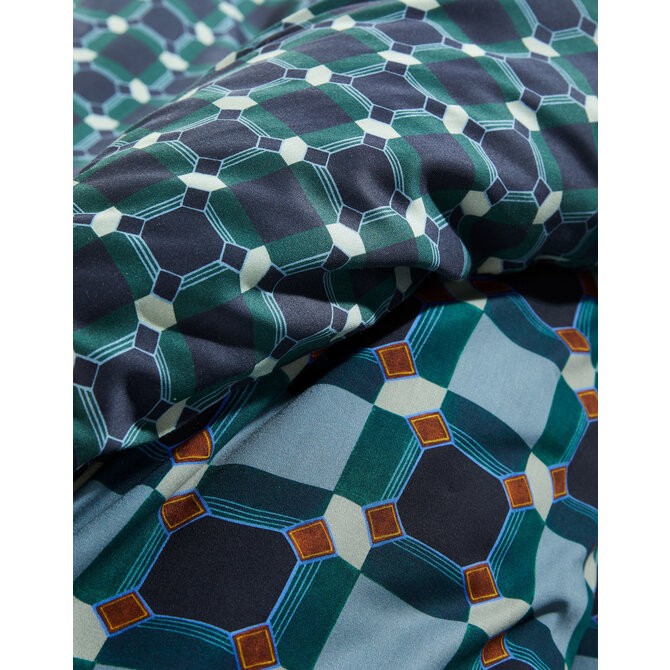 Essenza Teade Duvet dekbedovertrek 2p set 240x220 Nightblue