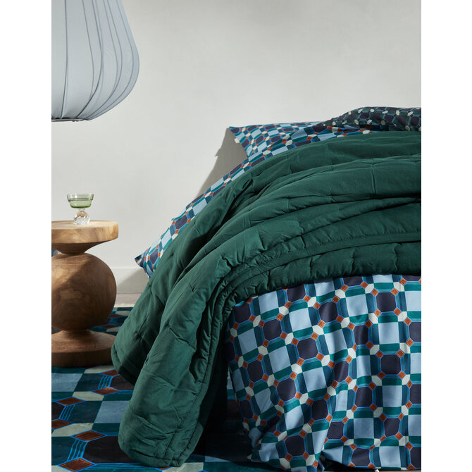 Essenza Teade Duvet dekbedovertrek 2p set 240x220 Nightblue