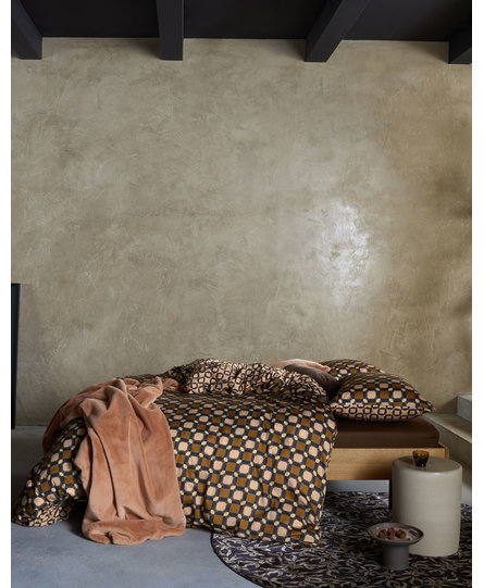 Essenza Teades Duvet dekbedovertrek 1p set 140x220 Light leather