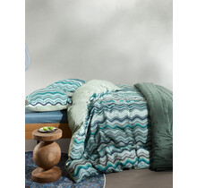 Essenza Sol Duvet dekbedovertrek 2p set 200x220 Comforting green