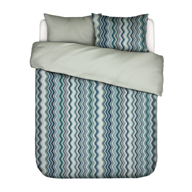 Essenza Sol Duvet dekbedovertrek 2p set 200x220 Comforting green