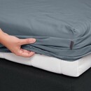 Essenza Essenza Minte hoeslaken 200x200 Denim