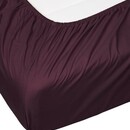 Essenza Essenza Minte hoeslaken 160x200 Burgundy