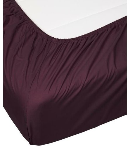 Essenza Minte hoeslaken 140x200 Burgundy