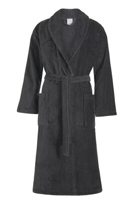 Vandyck badjas Prestige dark grey L