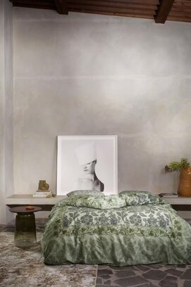 Essenza Maere Duvet dekbedovertrek 2p set 200x220 Comforting green