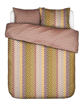 Essenza Stach Duvet dekbedovertrek 1p set 140x220 Antique pink