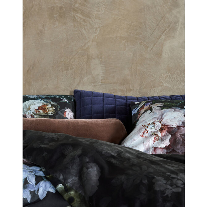 Essenza Fleur Festive Duvet dekbedovertrek 1p set 140x220 Blooming black