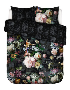 Essenza Fleur Festive Duvet dekbedovertrek 1p set 140x220 Blooming black