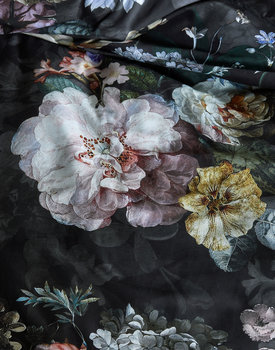 Essenza Fleur Festive Duvet dekbedovertrek 2p set 260x220 Blooming black