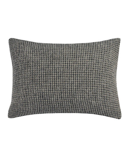 Vandyck HOME 95 PLAID kussensloop 40x55 anthracite