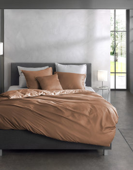 Zo Home Satinado Dekbedovertrek 140x200x220 Canyon Rose