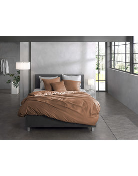 Zo Home Satinado Dekbedovertrek 140x200x220 Canyon Rose