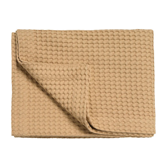 Vandyck HOME PIQUE Bedsprei toffee 160x250 Vandyck HOME PIQUE Bedsprei toffee 160x250