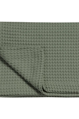 Vandyck Deken HOME PIQUE earth green 160x250