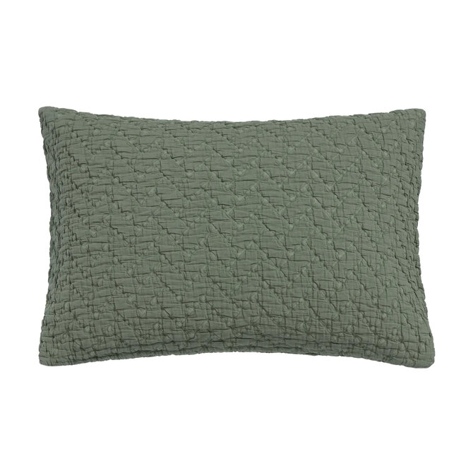 Vandyck PURE 10 G.DYED Spreisloop (60x70) sage green