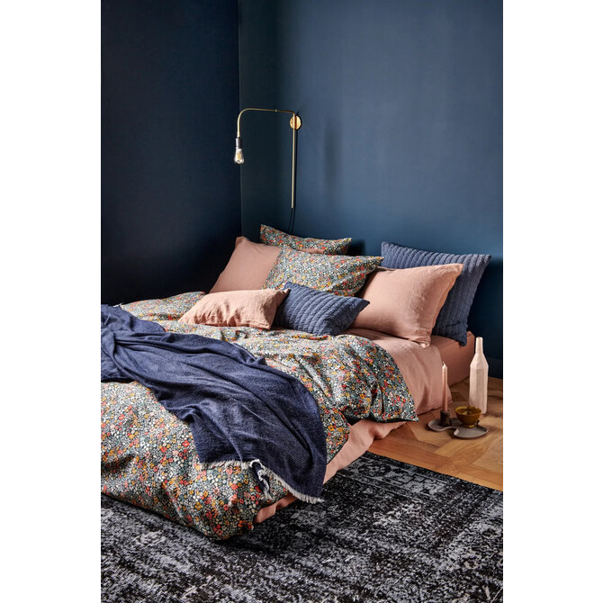 Vandyck PURE 65 satin flower 1-persoons (140x200/220) multi