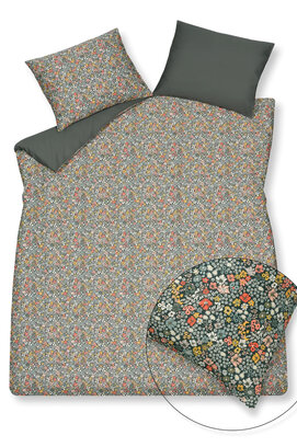 Vandyck PURE 65 satin flower Lits-jumeaux (240x200/220) multi