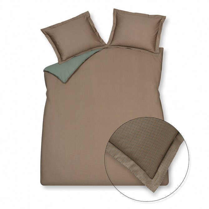 Vandyck SPARKLES Kussensloop (60x70) sage green