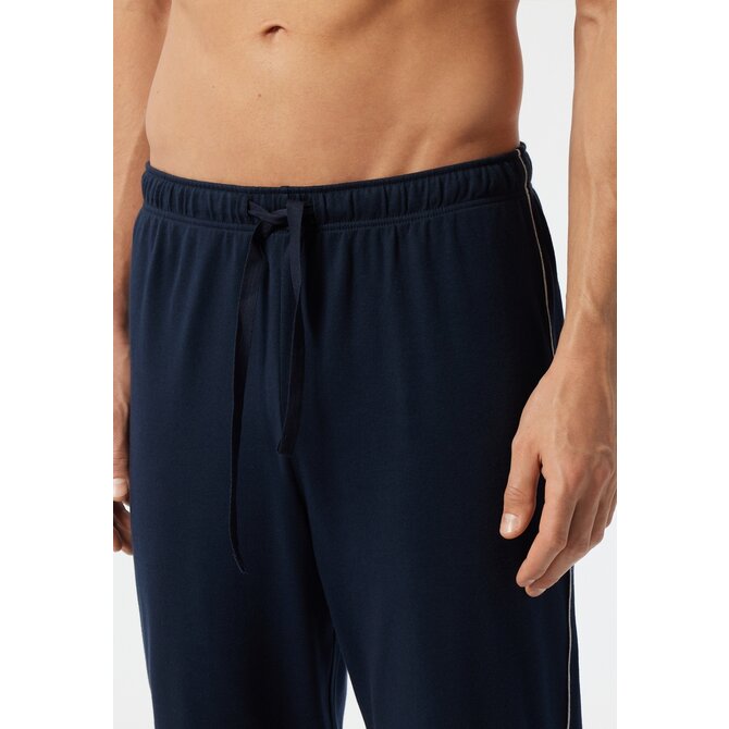 Schiesser Pyjama Long dark blue 178109 54/XL