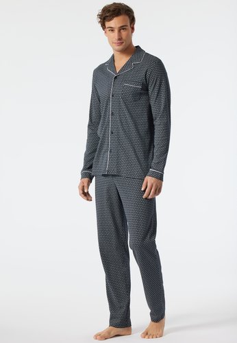 Schiesser Pyjamaset Blauw - maat 52