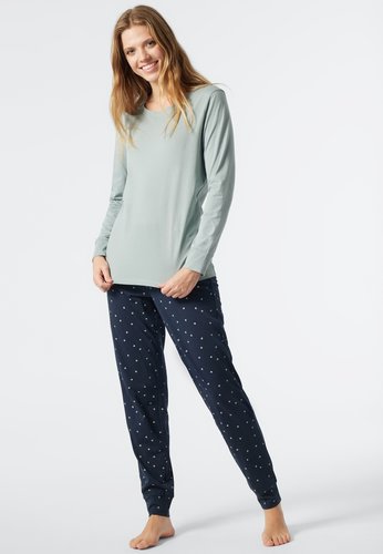 Schiesser Essentials Comfort Fit Dames Pyjamaset - Maat L