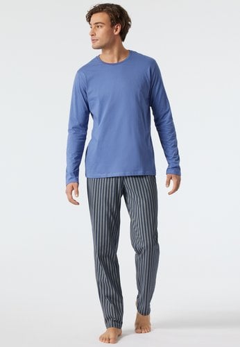 Schiesser Fashion Nightwear Heren Pyjamaset - Maat S