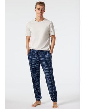 Schiesser Long Pants royal blue 177979 52/L