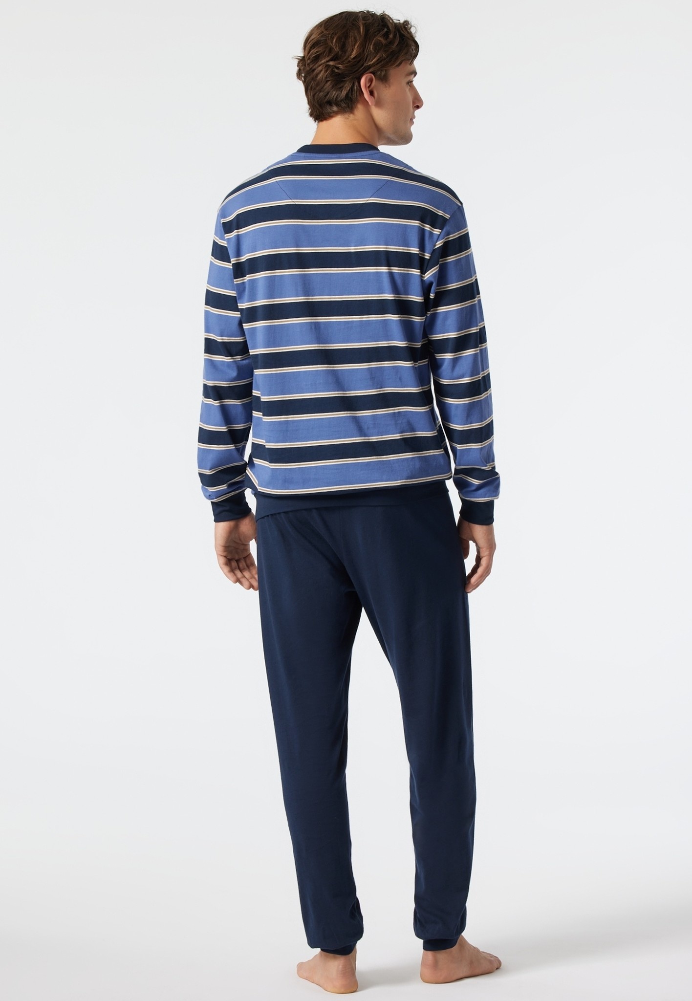 elf Onvermijdelijk Arthur Schiesser Pyjama Long jeans 178098 58/3XL | Bedshop.nl