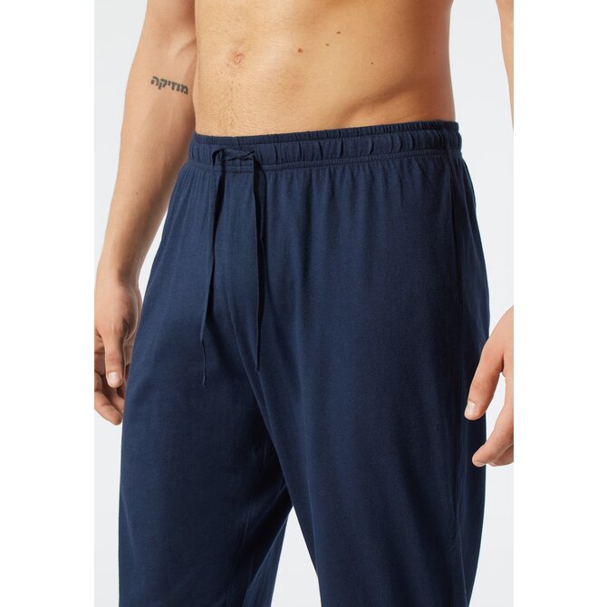 Schiesser Pyjama Long grey melange 178102 48/S