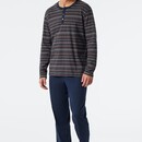 Schiesser Schiesser Pyjama Long dark grey mel. 178104 48/S