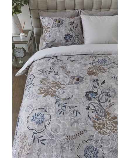 Rivièra Maison Floral Paisley Dekbedovertrek 200x200/220 cm   Sand