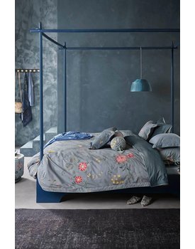 Pip Studio Fleur Grandeur Dekbedovertrek - Blauw 200x200/220