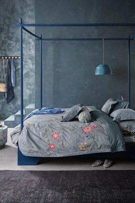 Pip Studio Fleur Grandeur Dekbedovertrek - Blauw 240x200/220