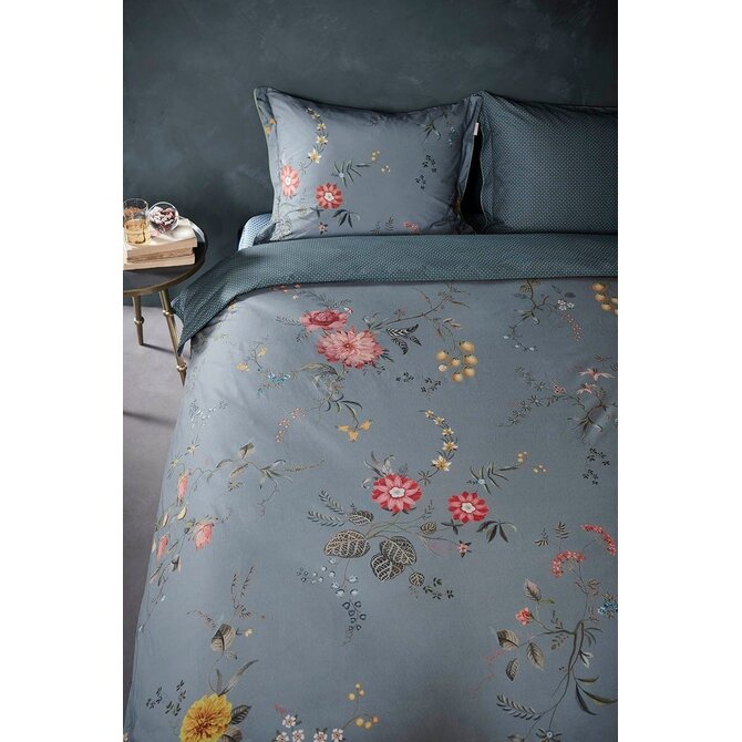 Pip Studio Fleur Grandeur Dekbedovertrek - Blauw 240x200/220