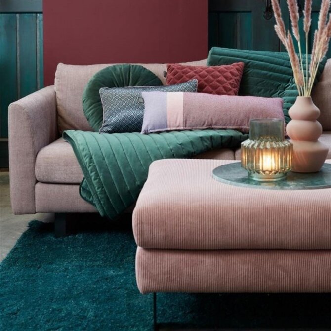 KAAT Amsterdam Meja sierkussen Green KAAT Amsterdam Meja sierkussen Green