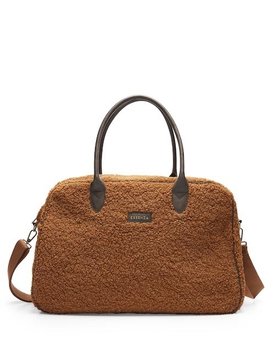 Essenza Megan Teddy Bag L: 50 - W: 20 - H: 30 Leather brown