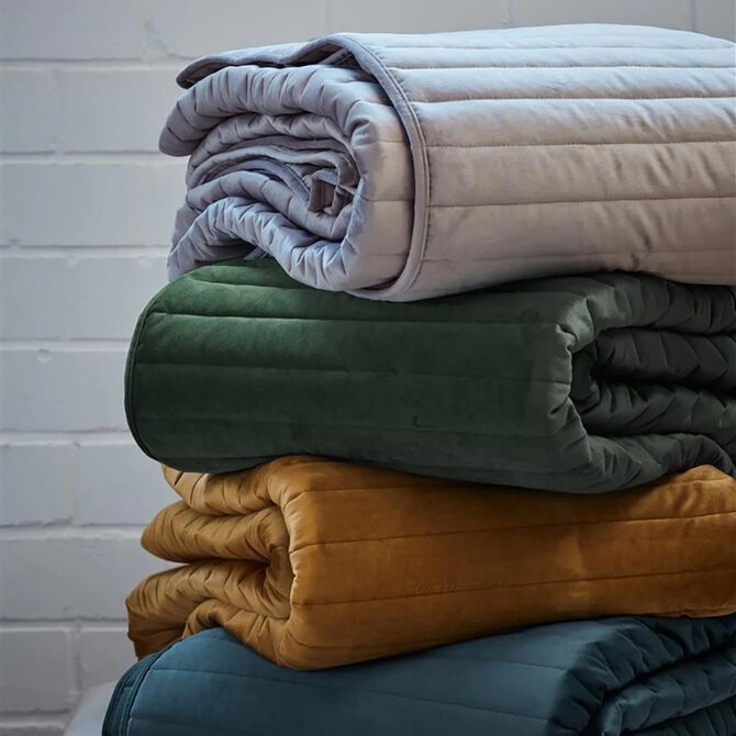 KAAT Amsterdam Confer bedsprei Green