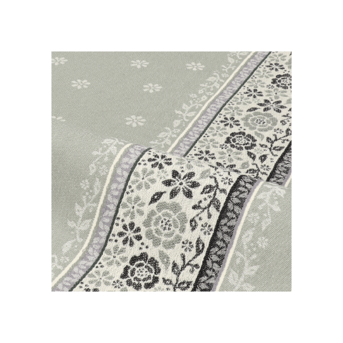 Bunzlau Castle Theedoek Belle Fleur Dark Green