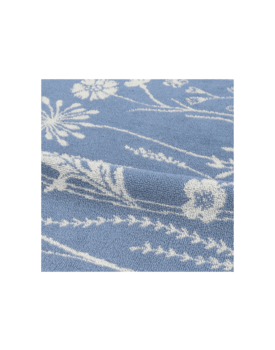 Bunzlau Castle Keukendoek Wild Flowers Grey-Blue