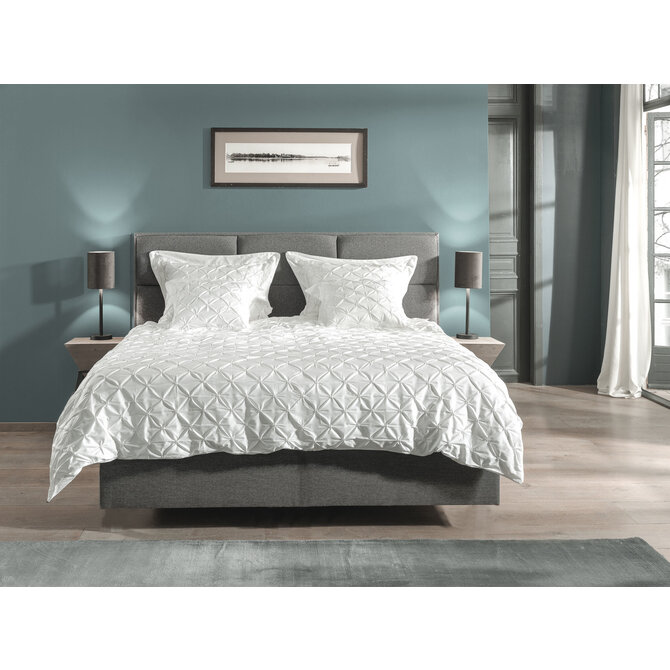 Yellow Como III Dekbedovertrek 200x200/220 White