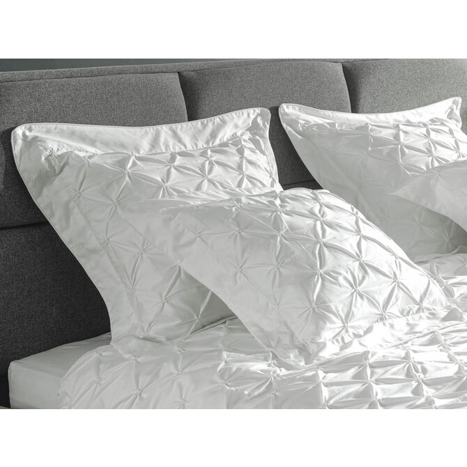 Yellow Como III Dekbedovertrek 200x200/220 White