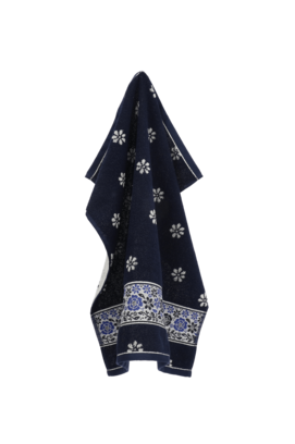 Bunzlau Castle Belle Fleur keukendoek 53x60 Dark Blue