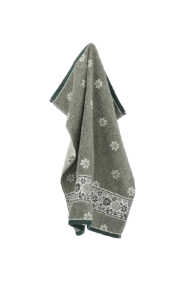 Bunzlau Castle Belle Fleur keukendoek 53x60 Dark Green