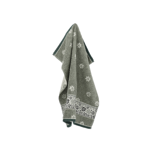 Bunzlau Castle Bunzlau Castle Keukendoek Belle Fleur Dark Green