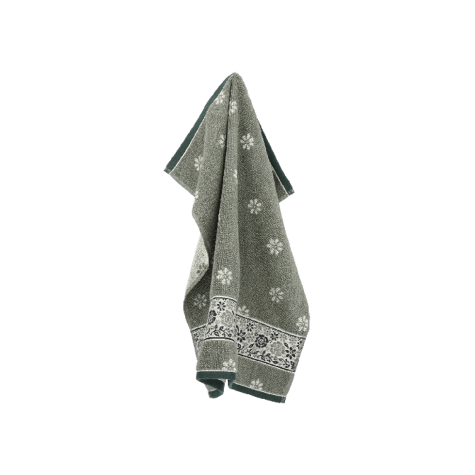 Bunzlau Castle Belle Fleur keukendoek 53x60 Dark Green