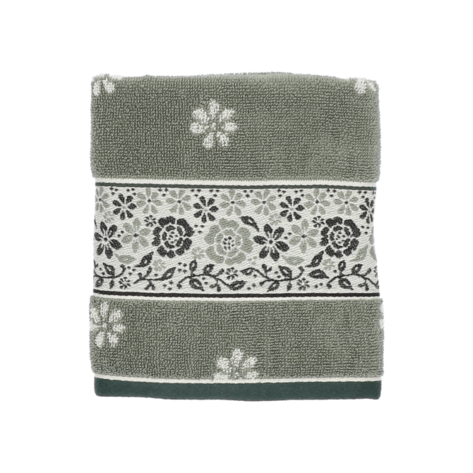 Bunzlau Castle Belle Fleur keukendoek 53x60 Dark Green